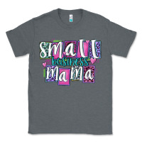Charcoal Heather small business mama Classic Tee - MaliasSmallBusiness