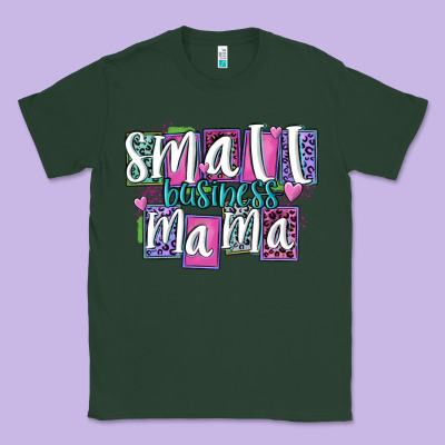 Small Business Mama Classic Tee Designed By Maliassmallbusiness