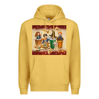Antique Gold wizards coffee cups Premium Hoodie - TumblerDesignByShophia