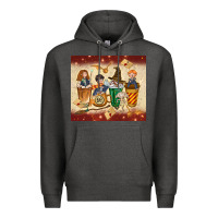 Charcoal Heather wizards coffee cups Premium Hoodie - TumblerDesignByShophia