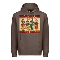 Coffee wizards coffee cups Premium Hoodie - TumblerDesignByShophia