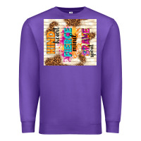 Purple kind heart fierce mind brave spirit Premium Sweatshirt - TumblerDesignByShophia