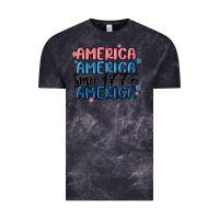 Cloud Black america since 1776 Vintage Tee - MaliasSmallBusiness