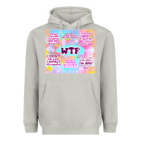 Moon Dust sarcastic wtf Heavyweight Hoodie - TumblerDesignByShophia