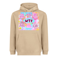 Mushroom sarcastic wtf Heavyweight Hoodie - TumblerDesignByShophia