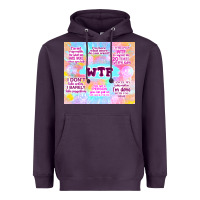 Sarcastic Wtf Heavyweight Hoodie | Teevron