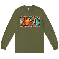 Army Green love png Long Sleeve Tee - JahusDesignShop