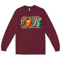 Burgundy love png Long Sleeve Tee - JahusDesignShop
