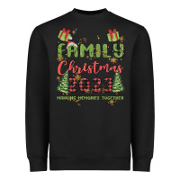 Black custom family christmas 2023 marking memories toge Heavyweight Sweatshirt - MaliasSmallBusiness