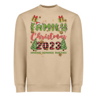 Mushroom custom family christmas 2023 marking memories toge Heavyweight Sweatshirt - MaliasSmallBusiness