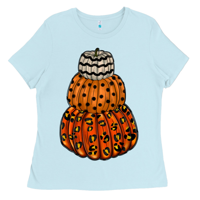 Pumpkin Halloween Ladies Tee by RacoonDesign | Teevron