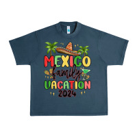 Midnight Navy mexico family vacation 2024 Urban Heavy Tee - MaliasSmallBusiness