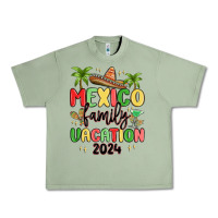 Oil Green mexico family vacation 2024 Urban Heavy Tee - MaliasSmallBusiness