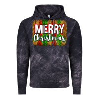 Cloud Black merry christmas brushstroke Vintage Hoodie - Jasminsmagicworld
