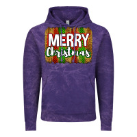 Cloud Purple merry christmas brushstroke Vintage Hoodie - Jasminsmagicworld