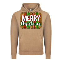 Vintage Coffee merry christmas brushstroke Vintage Hoodie - Jasminsmagicworld