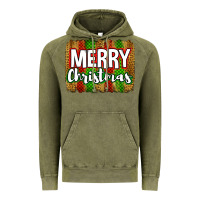 Vintage Olive merry christmas brushstroke Vintage Hoodie - Jasminsmagicworld