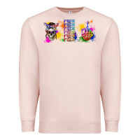 Pale Pink fuck this fuck that fuck them fuck it fuck you fuc Premium Sweatshirt - TumblerDesignByShophia