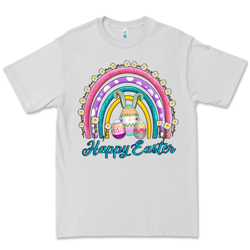 Easter Egg Bunny Rainbow Premium Tee by AdoDesignShop | Teevron
