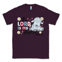 Plum the lord is my shepherd Classic Tee - MaliasSmallBusiness