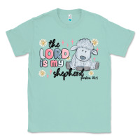 Seafoam the lord is my shepherd Classic Tee - MaliasSmallBusiness