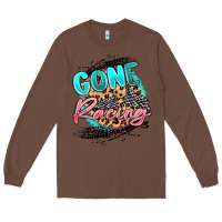 Chestnut gone racing Long Sleeve Tee - MaliasSmallBusiness