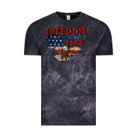 Cloud Black freedom is not free Vintage Tee - MaliasSmallBusiness