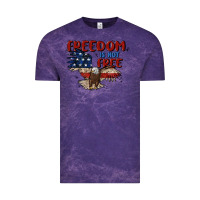Cloud Purple freedom is not free Vintage Tee - MaliasSmallBusiness