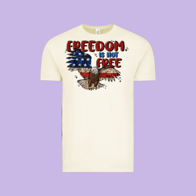 Freedom Is Not Free Vintage Tee Designed By Maliassmallbusiness