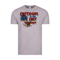 Vintage Zinc freedom is not free Vintage Tee - MaliasSmallBusiness