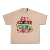 Burro sip coffee read book Urban Heavy Tee - MaliasSmallBusiness