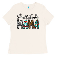 Bone small town mama Ladies Tee - CowhideDigitalArt