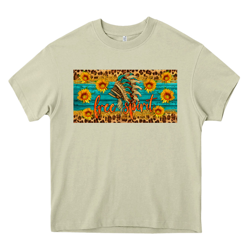 Free Spirit License Plate Heavy Core Tee by HRA Design Shop | Teevron