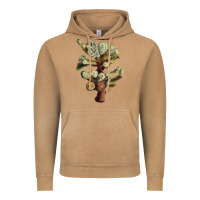 Vintage Camel cholla tree cactus Vintage Hoodie - LillyAllenDesigns