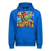 Cobalt Knowledge is awesome Autism giraffe Urban Hoodie - FaDigitalArtStudio