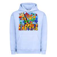 Pigment Grape Ice Knowledge is awesome Autism giraffe Urban Hoodie - FaDigitalArtStudio