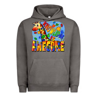 Pigment Tornado Knowledge is awesome Autism giraffe Urban Hoodie - FaDigitalArtStudio