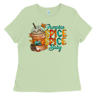 Matcha pumpkin spice baby Ladies Tee - RacoonDesign