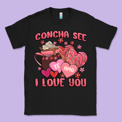 Concha See Te Amo  I Love You Classic Tee Designed By Maliassmallbusiness
