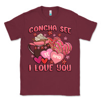 Burgundy concha see te amo  i love you Classic Tee - MaliasSmallBusiness