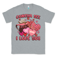 Heather Grey concha see te amo  i love you Classic Tee - MaliasSmallBusiness
