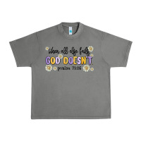 Tornado when all else fails god doesnt Urban Heavy Tee - MaliasSmallBusiness