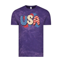 Cloud Purple usa Vintage Tee - MaliasSmallBusiness