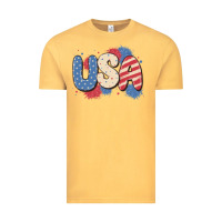 Vintage Mustard usa Vintage Tee - MaliasSmallBusiness