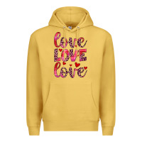 Antique Gold love valentines day Premium Hoodie - JahusDesignShop