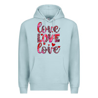 Blue Mist love valentines day Premium Hoodie - JahusDesignShop