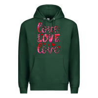 Sports Green love valentines day Premium Hoodie - JahusDesignShop