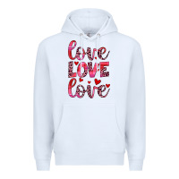 White love valentines day Premium Hoodie - JahusDesignShop