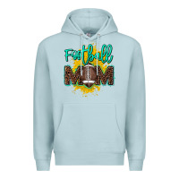Blue Mist Football Mom Mother's Day Premium Hoodie - HowdyJamesFarm