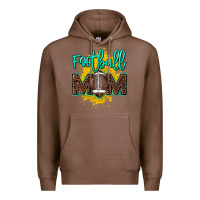Chestnut Football Mom Mother's Day Premium Hoodie - HowdyJamesFarm